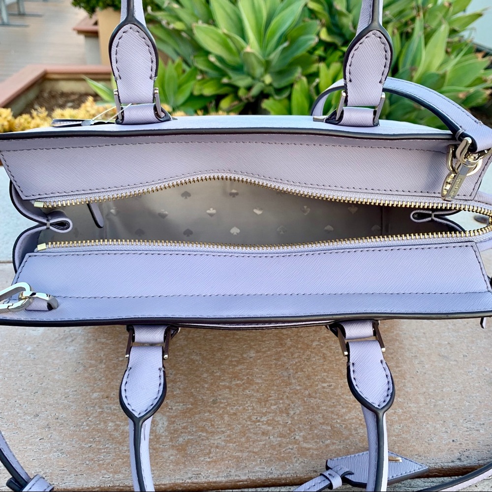 💜 Kate Spade Cameron Medium Leather Satchel 💜 - Picture 7 of 8